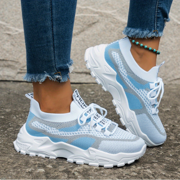 Parsha | Women's Comfort Sneakers - Lightweight Cushioned Walking Shoes & Arch Support Trainers
