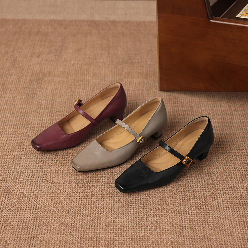 Voda | Women’s Genuine Leather Heels – Chic Pointed-Toe Pumps & Refined Artisan Comfort