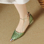 Alexia | Women’s Genuine Leather Heels – Chic Artisan Pointed-Toe & Refined Stiletto Comfort