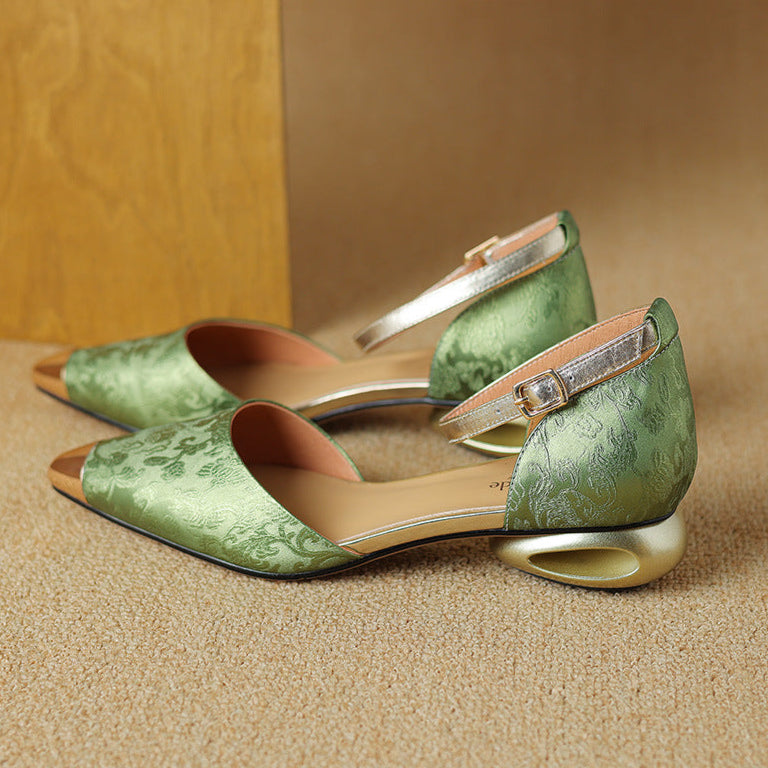 Alexia | Women’s Genuine Leather Heels – Chic Artisan Pointed-Toe & Refined Stiletto Comfort