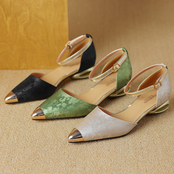 Alexia | Women’s Genuine Leather Heels – Chic Artisan Pointed-Toe & Refined Stiletto Comfort