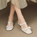 Flōre | Leather Mules – Chic Artisan Craft & Refined Slimming Silhouette
