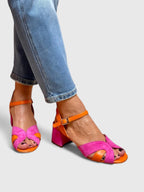 Pamelo | Comfortable Orthopaedic Sandals with Trendy Block Heel