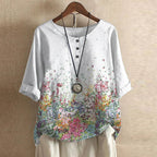 Vena | Retro-Inspired Blouse White