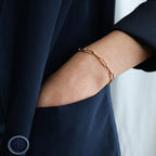 Archen | Elegant Chain Bracelet – Luxury Designer Link Jewelry & Slimming Minimalist Wrist Cuff