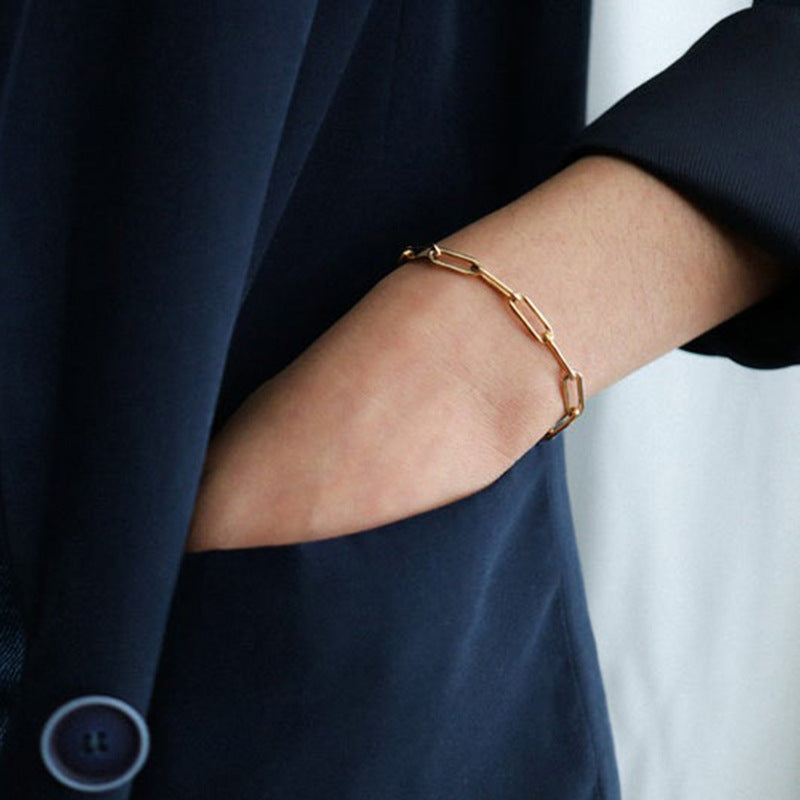 Archen | Elegant Chain Bracelet – Luxury Designer Link Jewelry & Tailored Minimalist Aesthetic Wristwear