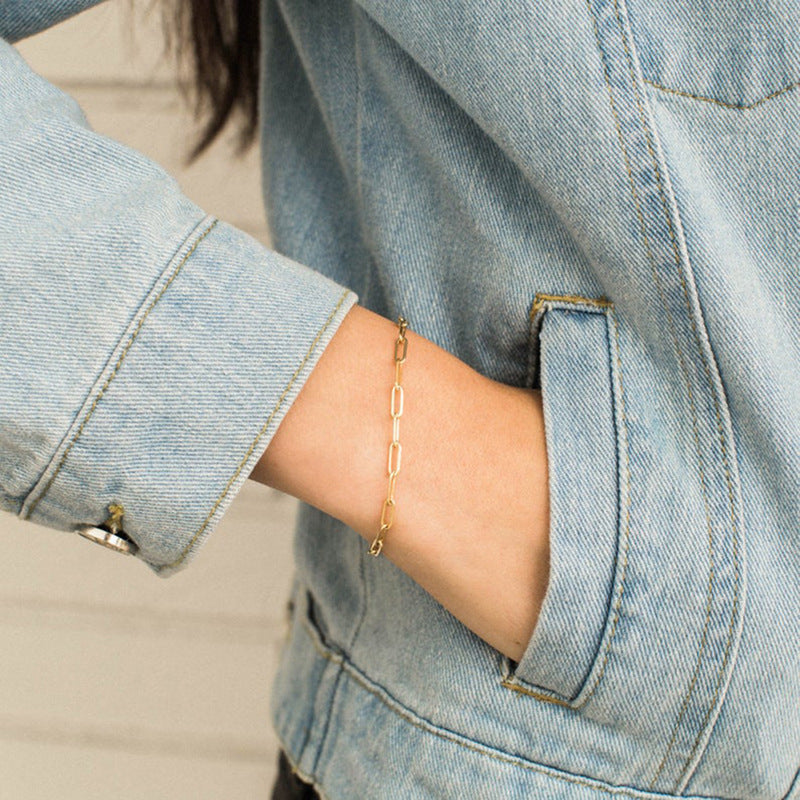 Archen | Elegant Chain Bracelet – Luxury Designer Link Jewelry & Tailored Minimalist Aesthetic Wristwear