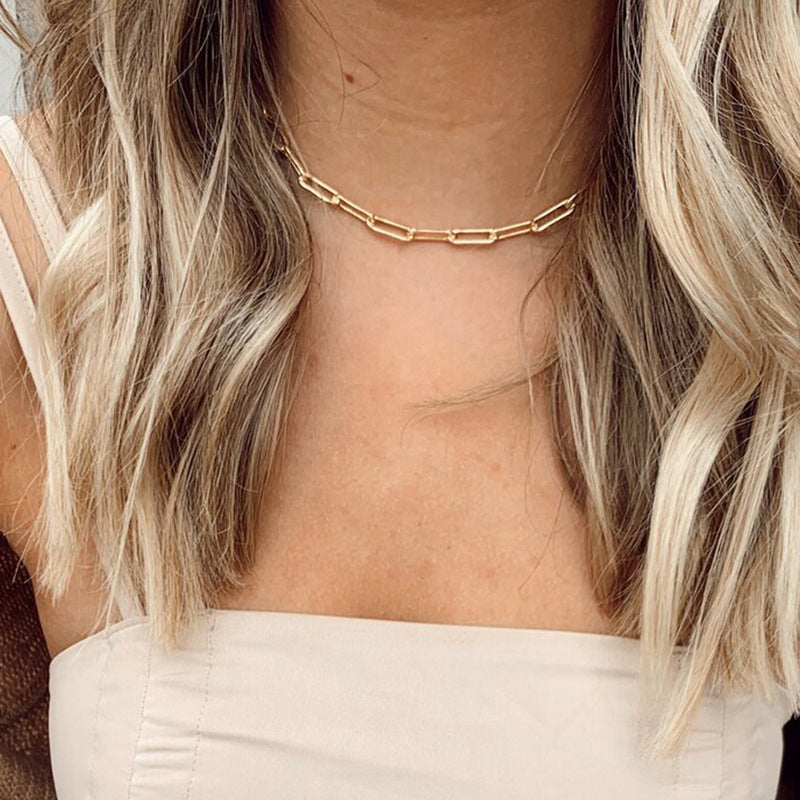 Archen | Elegant Chain Necklace – Luxury Designer Link Jewelry & Tailored Minimalist Aesthetic Neckpiece