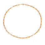 Archen | Elegant Chain Necklace – Luxury Designer Link Jewelry & Tailored Minimalist Aesthetic Neckpiece Rose Gold