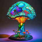 AuraGlass – Magical Colored Glass Lamp for Relaxing Atmosphere Lotus Flower