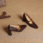 Auria | Women’s Genuine Leather Heels – Chic Artisan Stiletto & Refined Slimming Silhouette