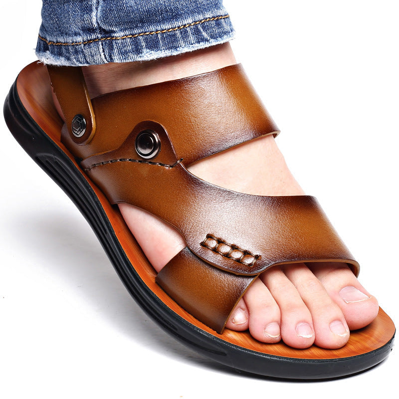 Avenwood | Leather Sandals – Chic Artisan Craft & Refined Slimming Silhouette