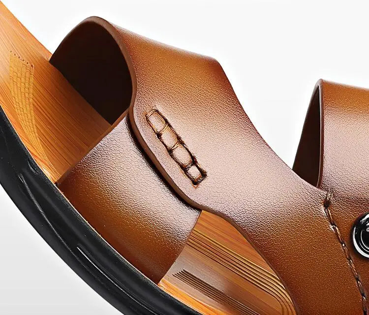 Avenwood | Leather Sandals – Chic Artisan Craft & Refined Slimming Silhouette
