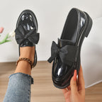 Ayora | Women’s Shoes – Chic Artisan Loafer & Refined Slimming Silhouette Glossy Black