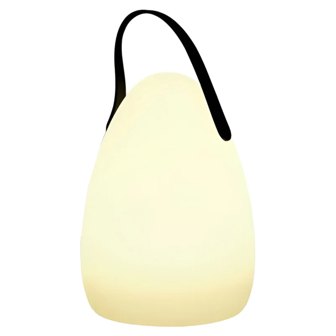Portable Waterproof Cordless Table Lamp for Indoor and Outdoor Use with Flexible Placement and Sleek Modern Design