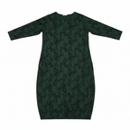 Mechi | Women’s Long-Sleeve Dress – Slimming Rib-Knit Design & Chic Everyday Silhouette