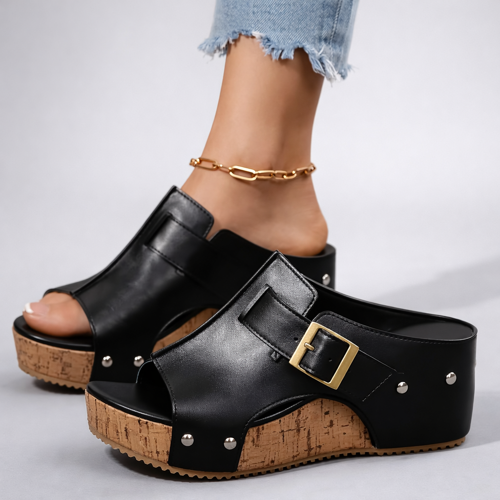 Sephira | Platform Sandals – Chic Artisan Craft & Refined Slimming Silhouette