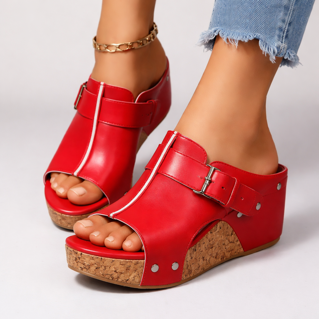 Sephira | Platform Sandals – Chic Artisan Craft & Refined Slimming Silhouette