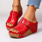 Sephira | Platform Sandals – Chic Artisan Craft & Refined Slimming Silhouette