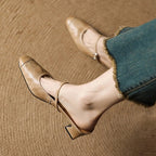Berla | Genuine Leather Mules – Luxury Designer Slip-On Loafer & Tailored Comfort