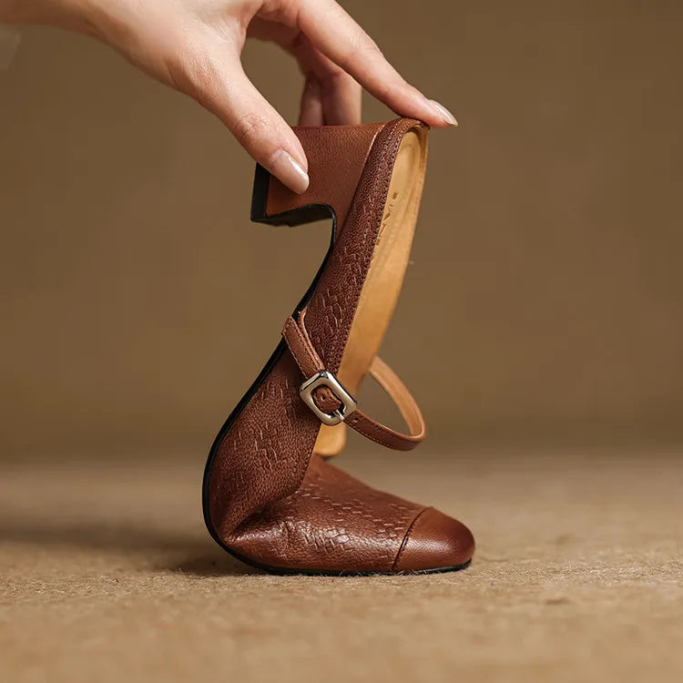 Berla | Genuine Leather Mules – Luxury Designer Slip-On Loafer & Tailored Comfort