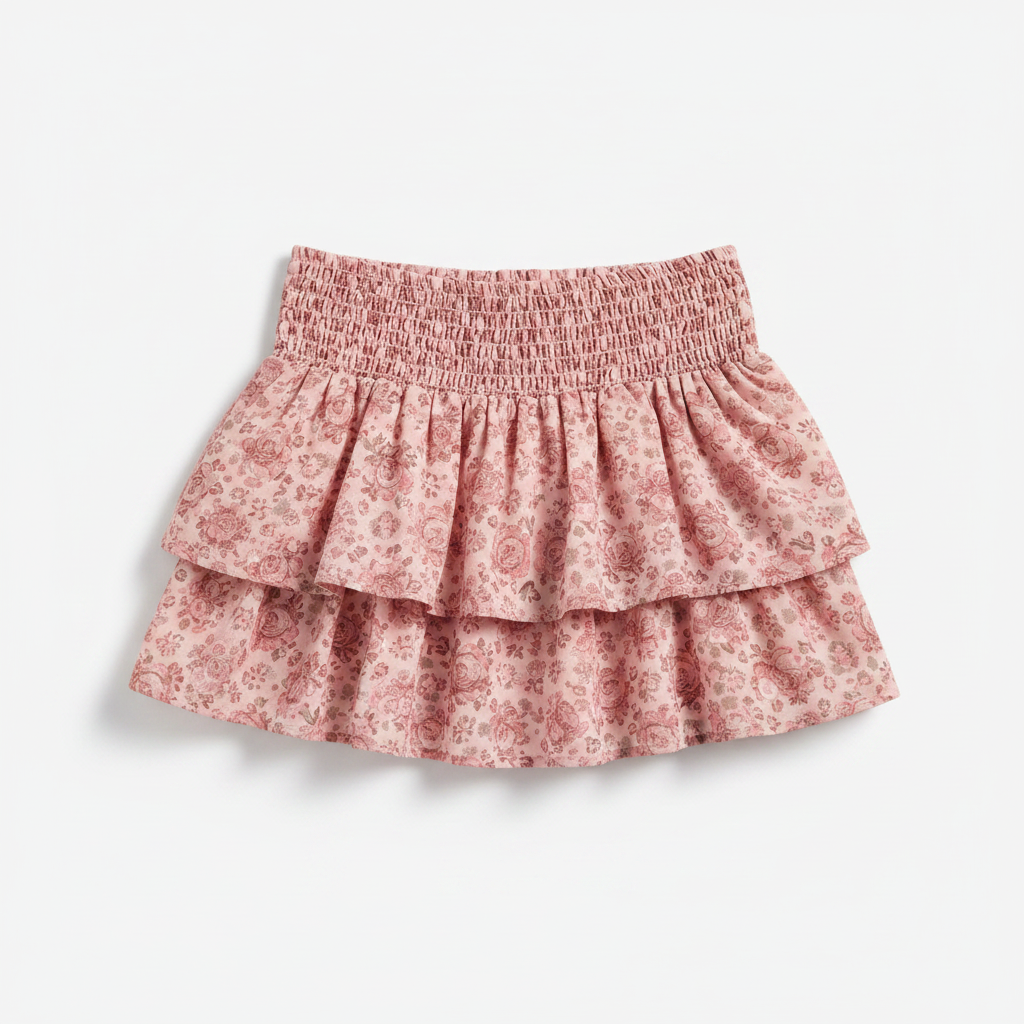 Bersh | Women's Layered Mini Skirt – Feminine Tiered Look & Lightweight Design