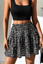 Bersh | Women's Layered Mini Skirt – Feminine Tiered Look & Lightweight Design