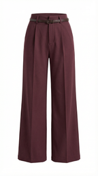 Women's Wide-Leg Trousers – High-Waisted Fit & Elegant Tailored Style
