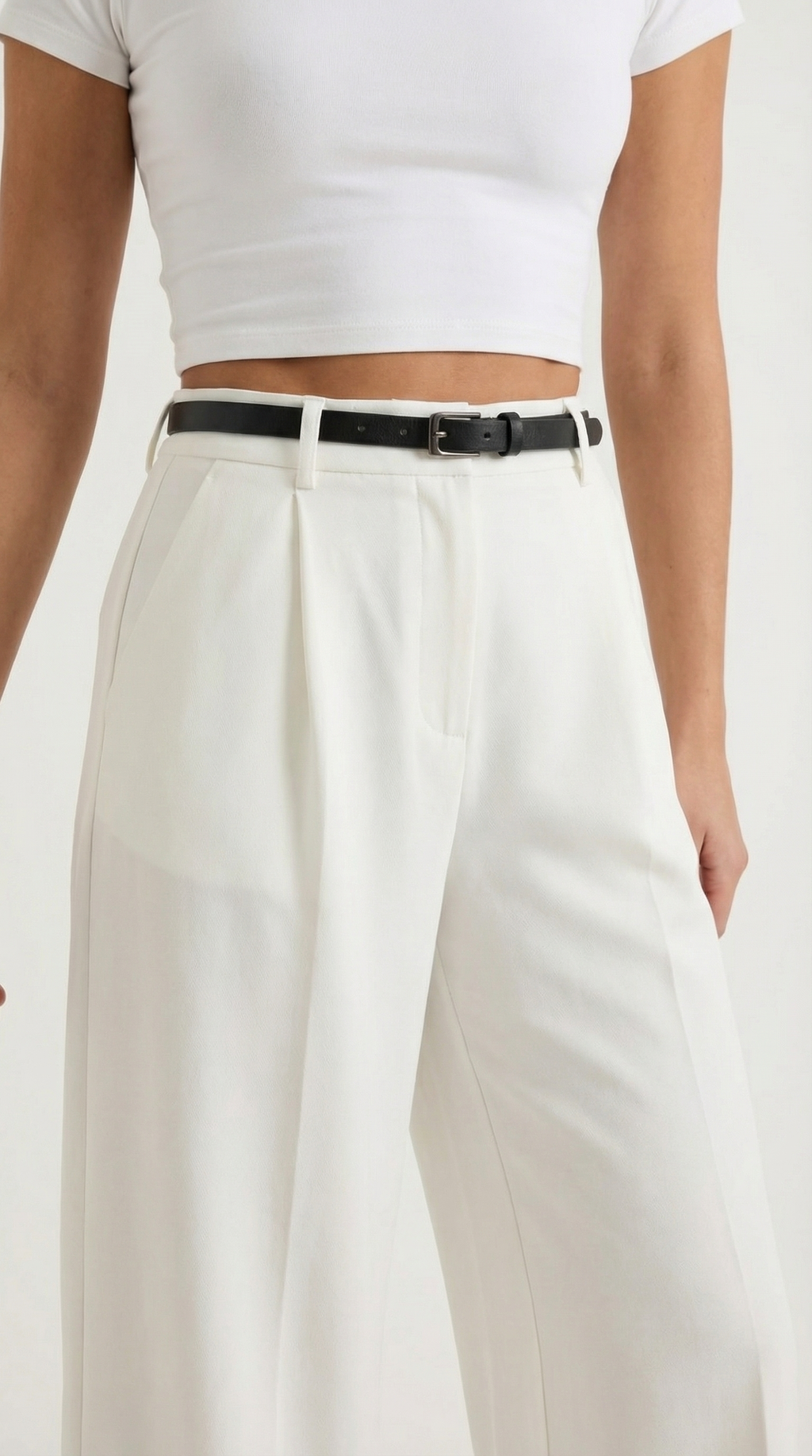 Women's Wide-Leg Trousers – High-Waisted Fit & Elegant Tailored Style