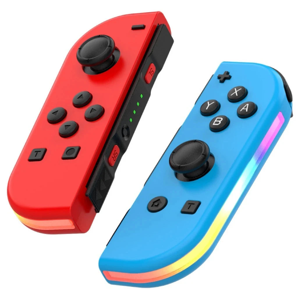 Bluetooth Joystick For Nintendo Switch Unique Colors Wireless LED Handle