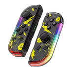 Bluetooth Joystick For Nintendo Switch Unique Colors Wireless LED Handle Black Limited Edition