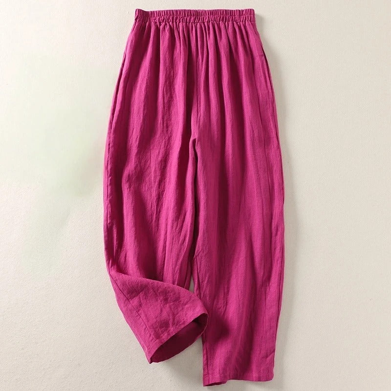 Jovene | Elegant Wide Leg Tailored Trousers