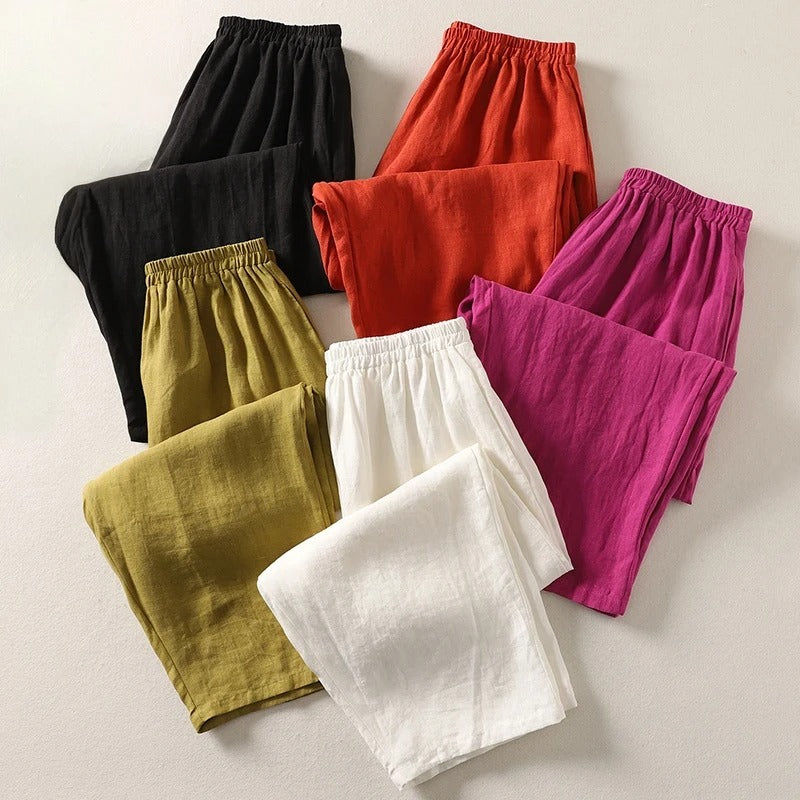 Jovene | Elegant Wide Leg Tailored Trousers