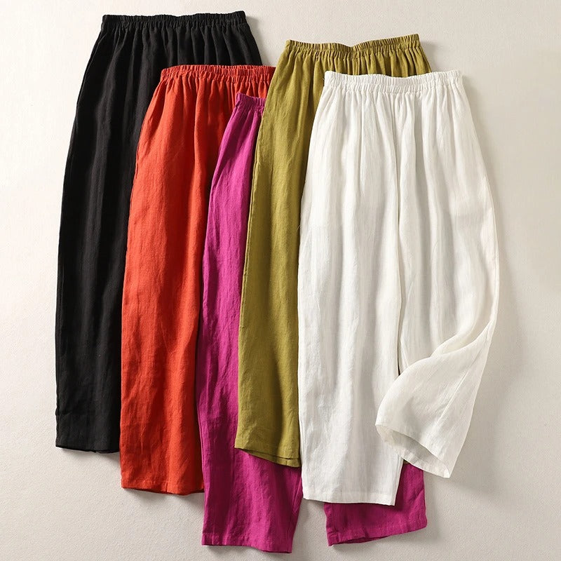 Jovene | Elegant Wide Leg Tailored Trousers