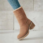 Zahara | Winter Boots for Women | Wool Mid-Calf