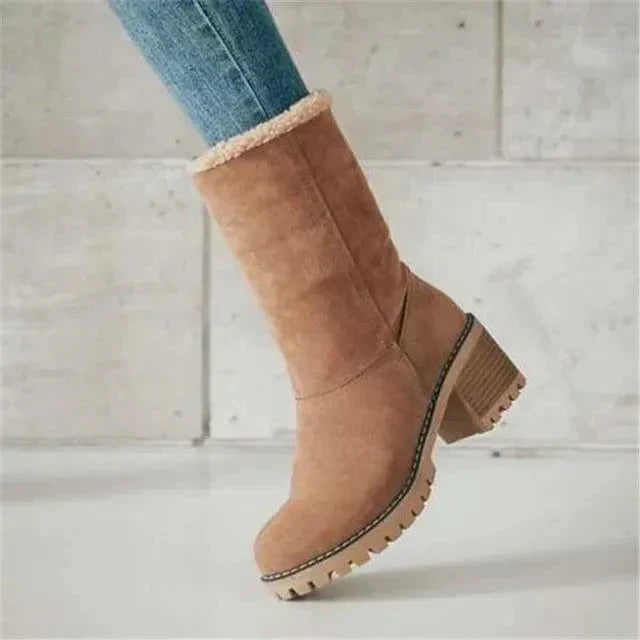 Zahara | Winter Boots for Women | Wool Mid-Calf