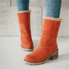 Zahara | Winter Boots for Women | Wool Mid-Calf