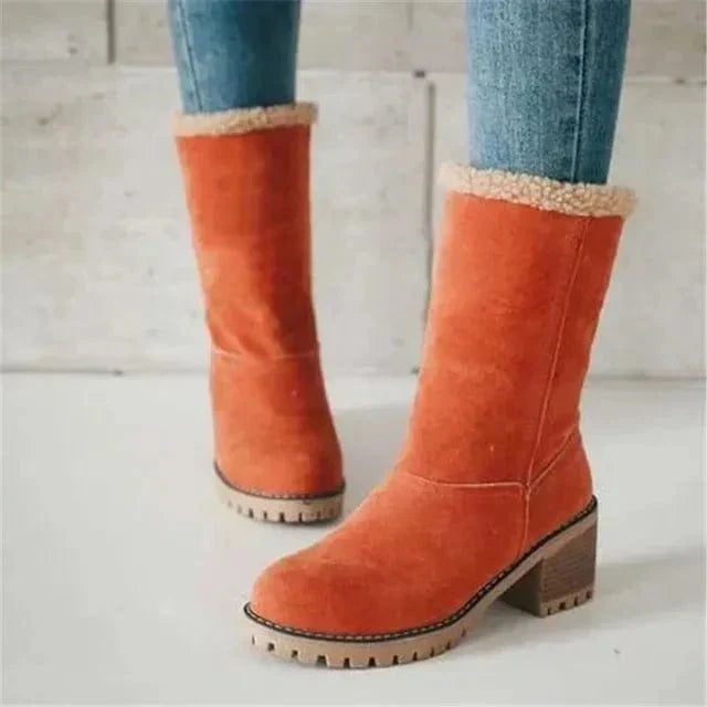 Zahara | Winter Boots for Women | Wool Mid-Calf
