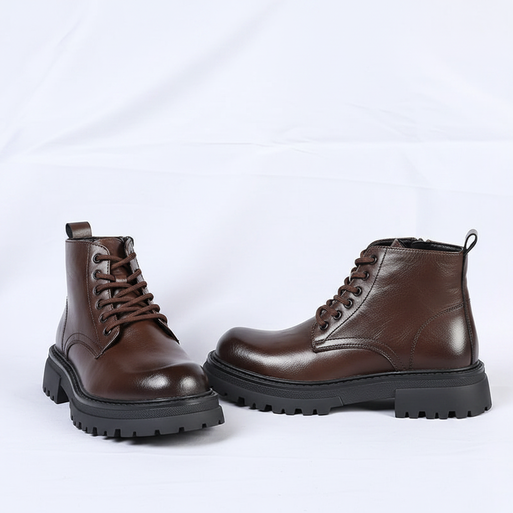 Burman | Men's Genuine Leather Boots – Waterproof Chelsea Boot & Tailored Ankle Silhouette