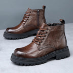 Burman | Men's Genuine Leather Boots – Waterproof Chelsea Boot & Tailored Ankle Silhouette