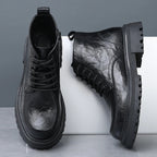 Burman | Men's Genuine Leather Boots – Waterproof Chelsea Boot & Tailored Ankle Silhouette