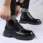 Burman | Men's Genuine Leather Boots – Waterproof Chelsea Boot & Tailored Ankle Silhouette