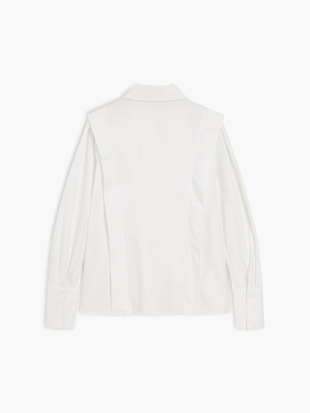 Solene | Button Down Square Shirt – Chic Artisan Grace & Refined Slimming Silhouette