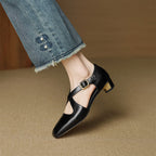 Cavra | Genuine Leather Cross-Strap Heels – Luxury Designer Stiletto Heel & Slimming Strappy Silhouette Black
