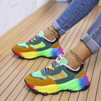 Pamelo | Sneakers For Women | Lace-Up Green