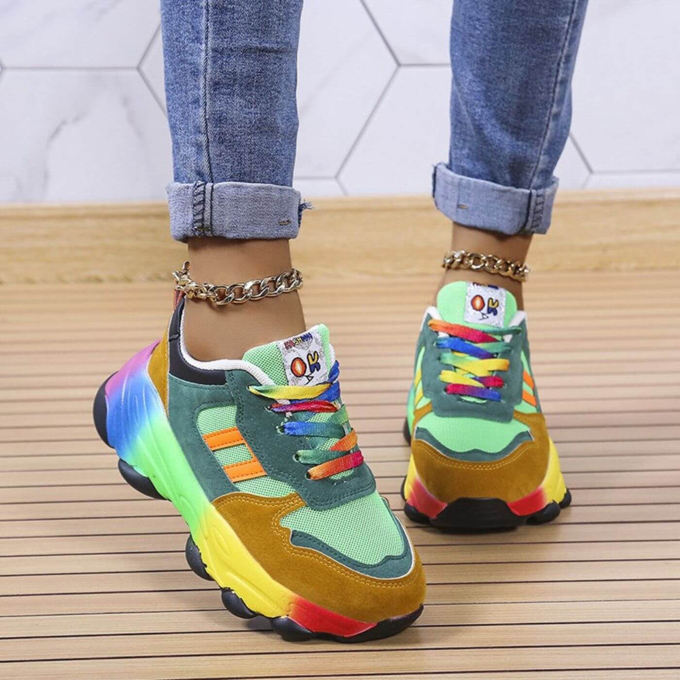 Pamelo | Sneakers For Women | Lace-Up