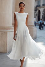 Roque | Comfortable and Elegant Pleated Midi Dress