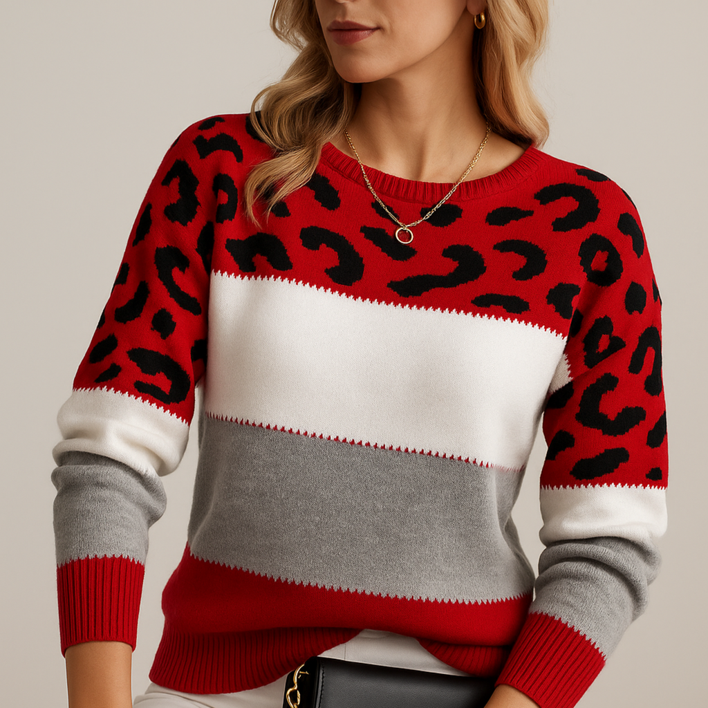 Ēden | Elegant Jumper Red