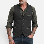 Mane | Men’s Waistcoat with Button Placket