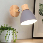 ChromaWood | Stylish Nordic Design Wall Lamp Gray